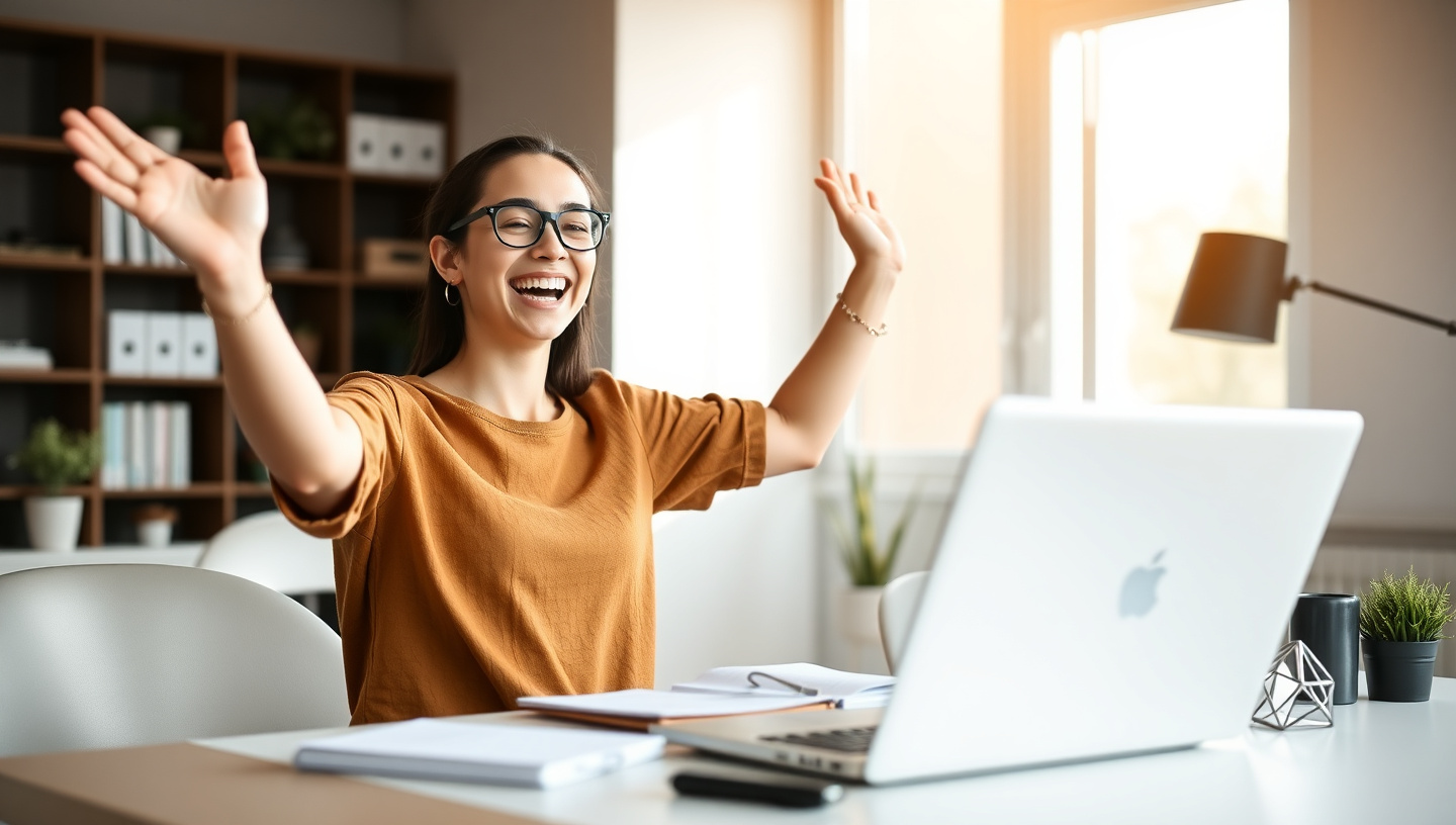 Successful online learning graduates